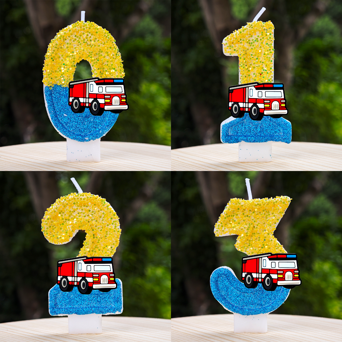 Candle Making Los Angeles - Fire Engine Candle Cute Cartoon Shape