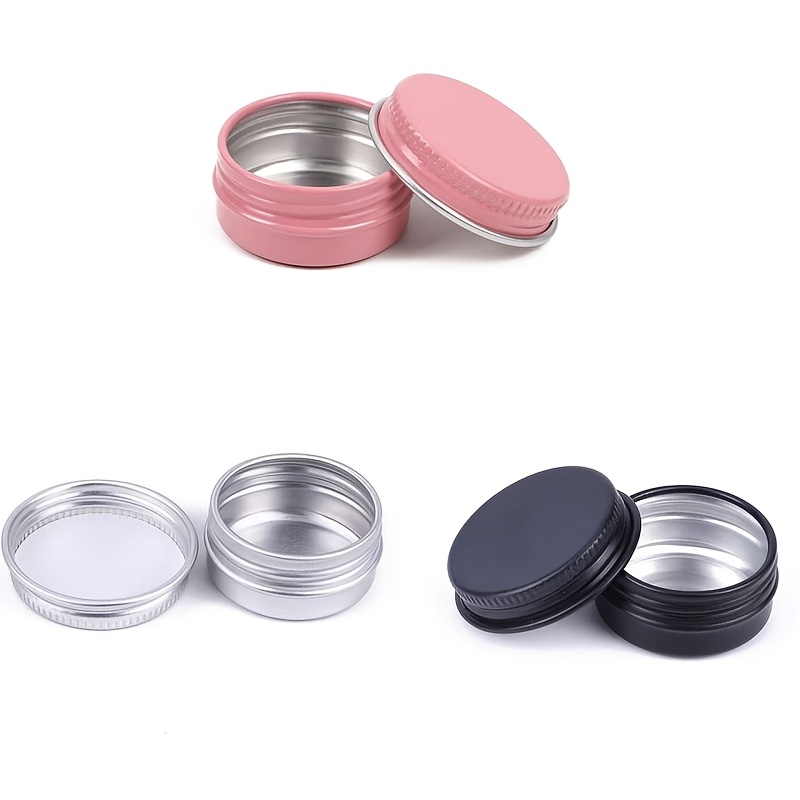 4Pcs Aluminum Tin Jar, Leak Mi - Tin Container Lid reseña y precio