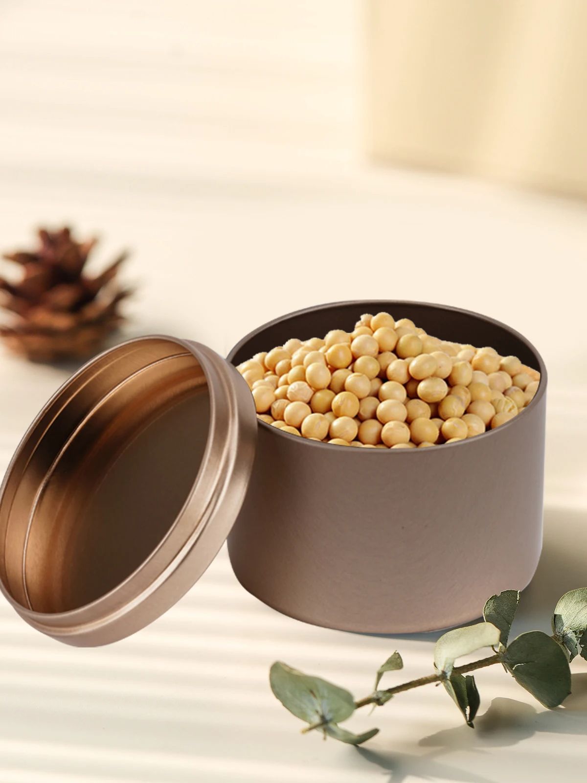 12pcs 4oz Metal Candle Tins wi - Tin Container Lid reseña y precio