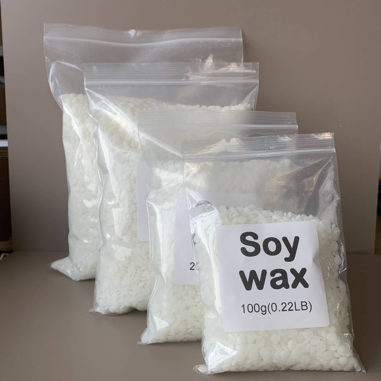 50g-1000g 100% natural Soy Wax - Candle Making Los Angeles reseña y precio