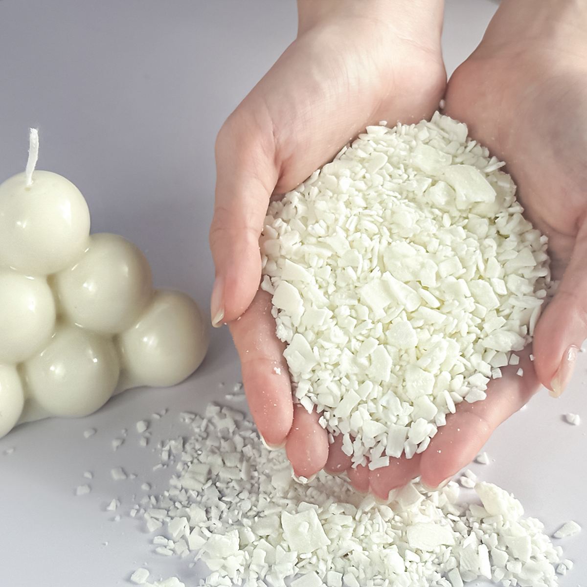 250g/500g Natural Soy Wax Gran - Candle Making Los Angeles reseña y precio