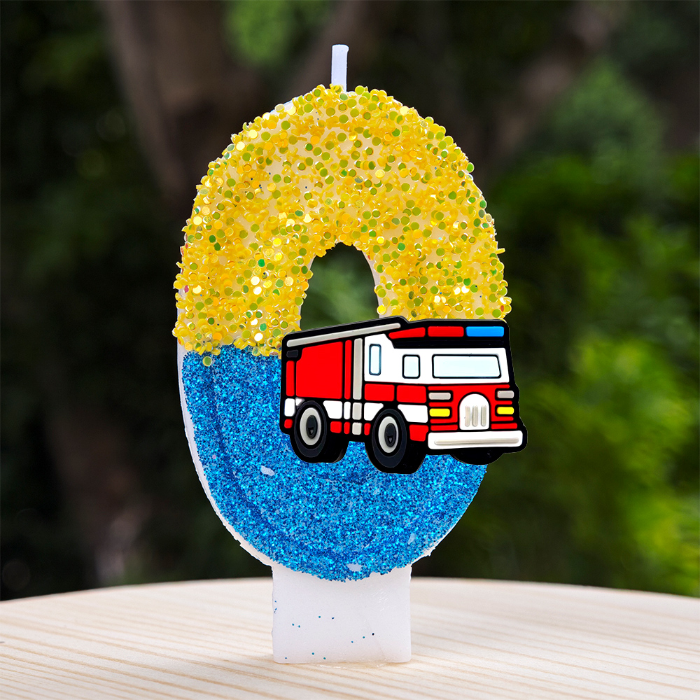 Fire Engine Candle Cute Cartoo - Candle Making Los Angeles reseña y precio