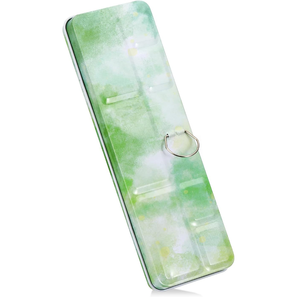 Empty Watercolor Palette, Meta - Tin Container Lid reseña y precio