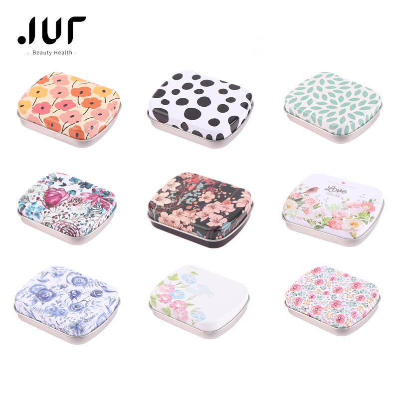 Mini Tin Box Metal Hinged with - Tin Container Lid reseña y precio