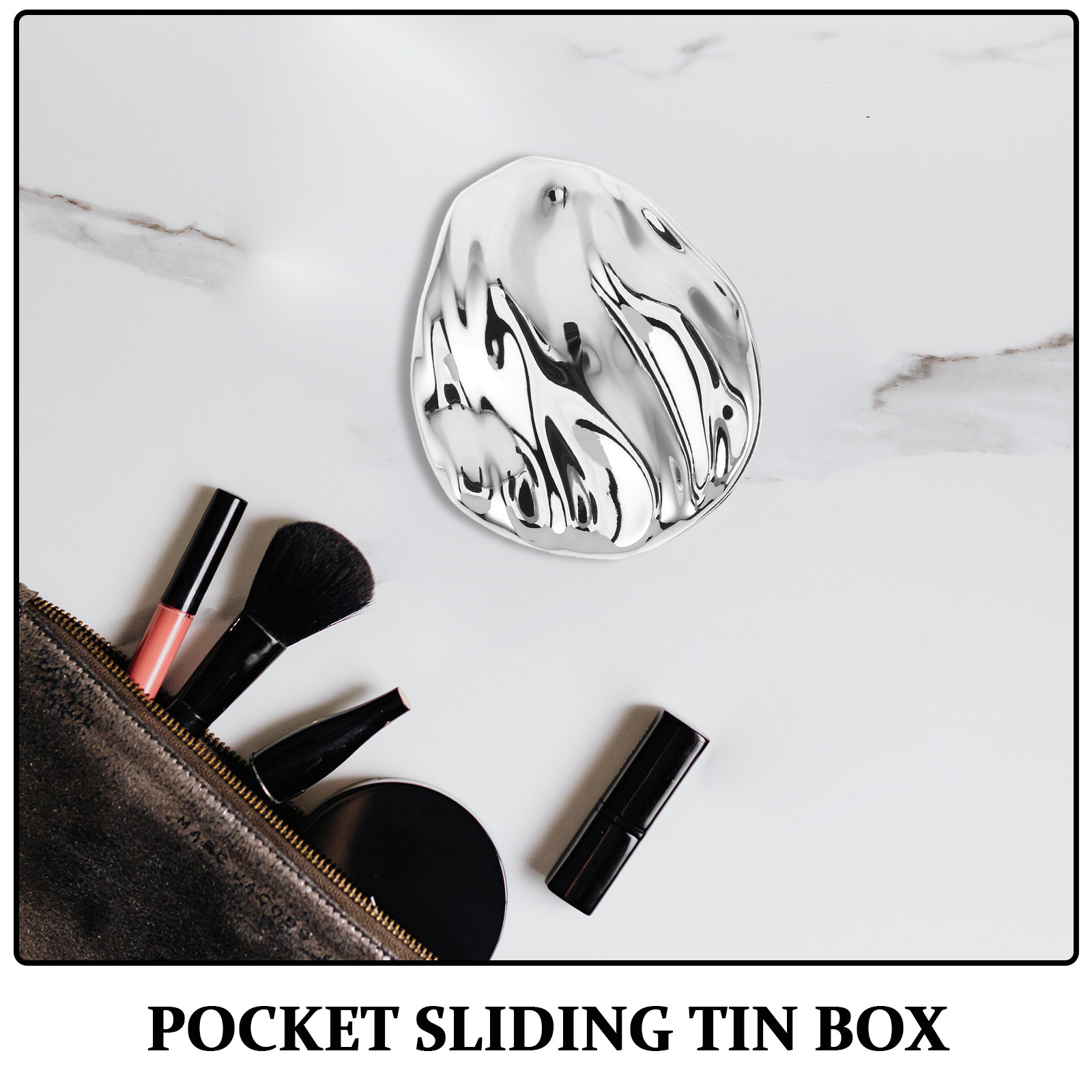 Travel Perfume Storage Box Ref - Tin Container Lid reseña y precio
