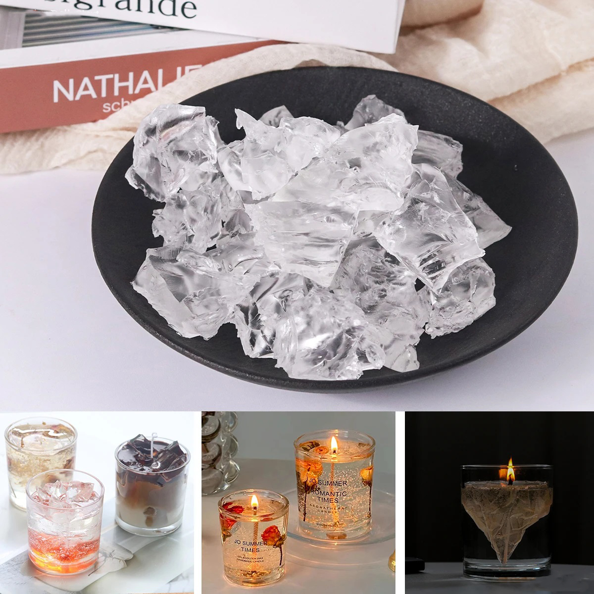 100G 7Colors Jelly Wax DIY Han - Candle Making Los Angeles reseña y precio