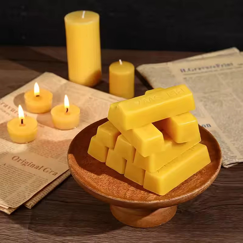 4/8pcs Pure Beeswax Blocks, Hi - Candle Making Los Angeles reseña y precio