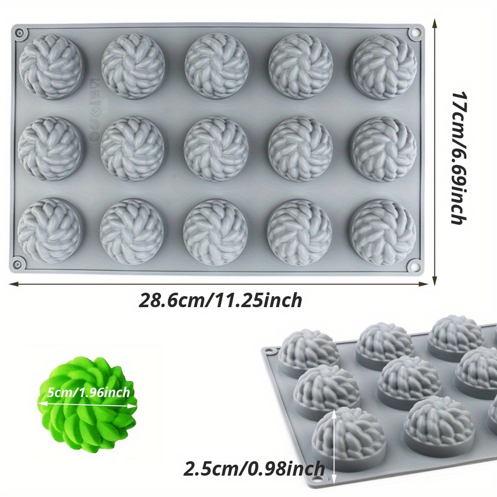 1Pc Cake Mold Santa Ana Floral - Candle Making Los Angeles reseña y precio