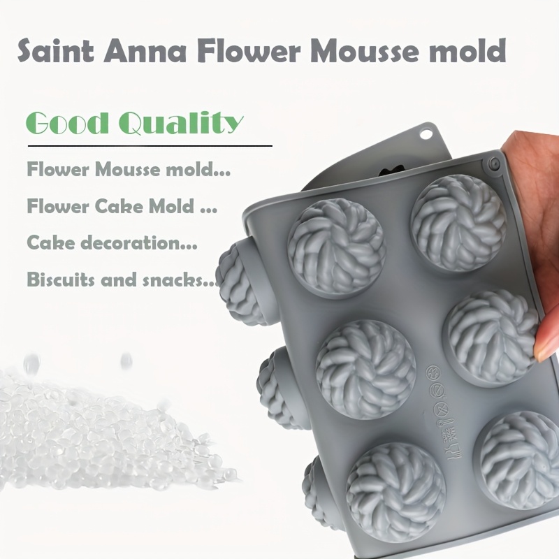 1Pc Cake Mold Santa Ana Floral - Candle Making Los Angeles reseña y precio