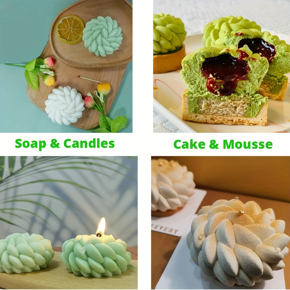 1Pc Cake Mold Santa Ana Floral - Candle Making Los Angeles reseña y precio