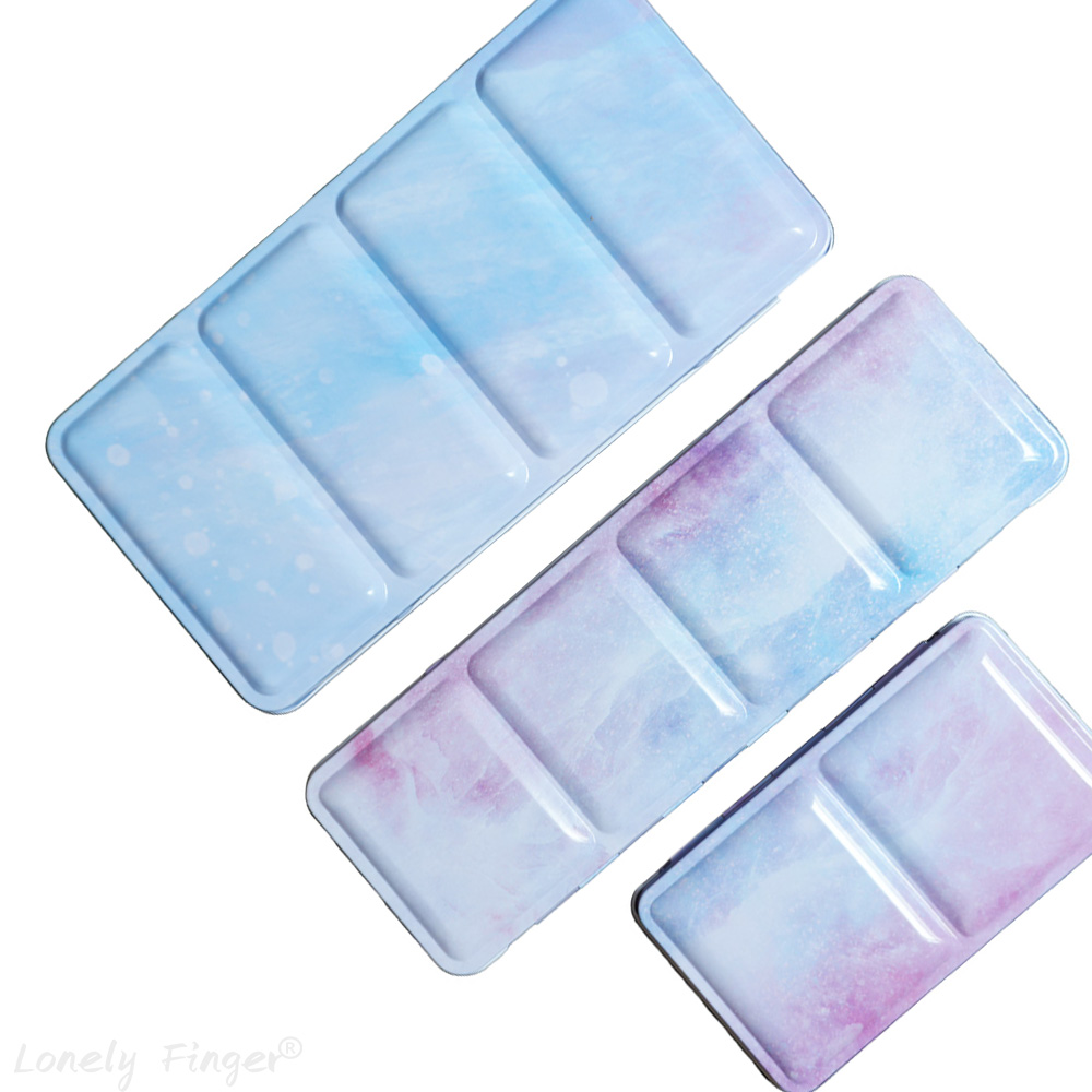Empty Watercolor Palette Tin S - Tin Container Lid reseña y precio
